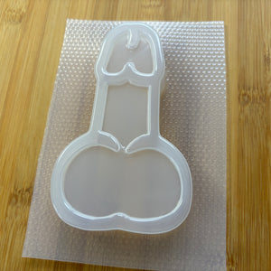 5" Penis Plastic Mold - 4.8 oz