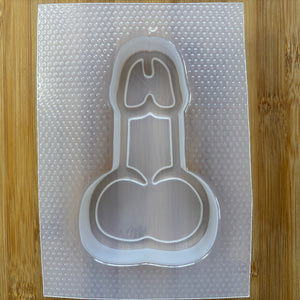 5" Penis Plastic Mold - 4.8 oz