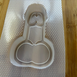 5" Penis Plastic Mold - 4.8 oz