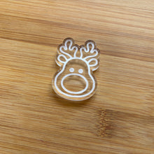 Load image into Gallery viewer, 1 pc Reindeer Clear Acrylic Shape