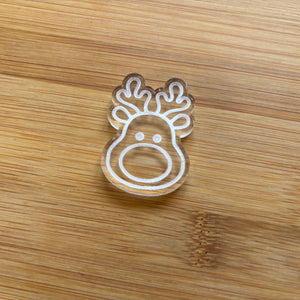 1 pc Reindeer Clear Acrylic Shape