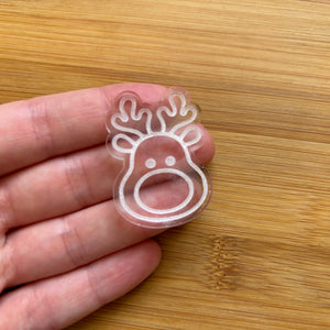 1 pc Reindeer Clear Acrylic Shape