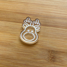 Load image into Gallery viewer, 1 pc Reindeer Clear Acrylic Shape