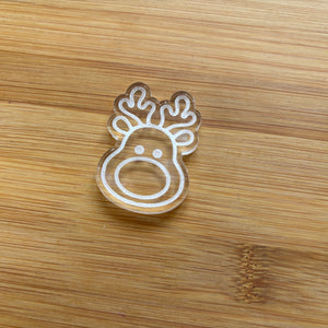 1 pc Reindeer Clear Acrylic Shape