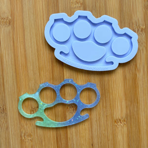 4.7"  Brass Knuckles Silicone Mold