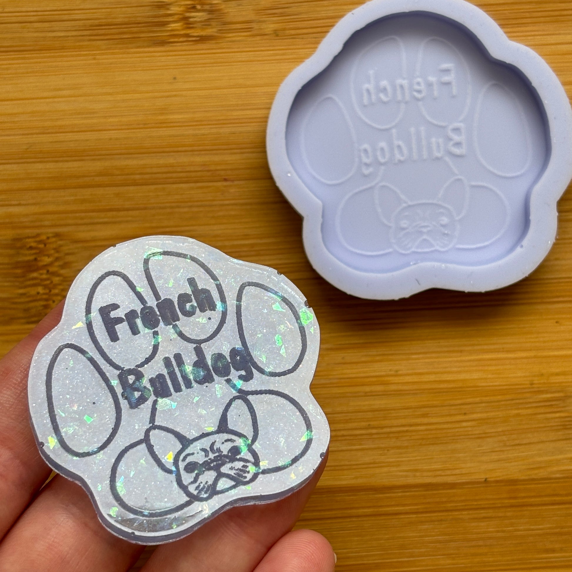 French Bulldog Silicone Mold - The Crafts and Glitter Shop