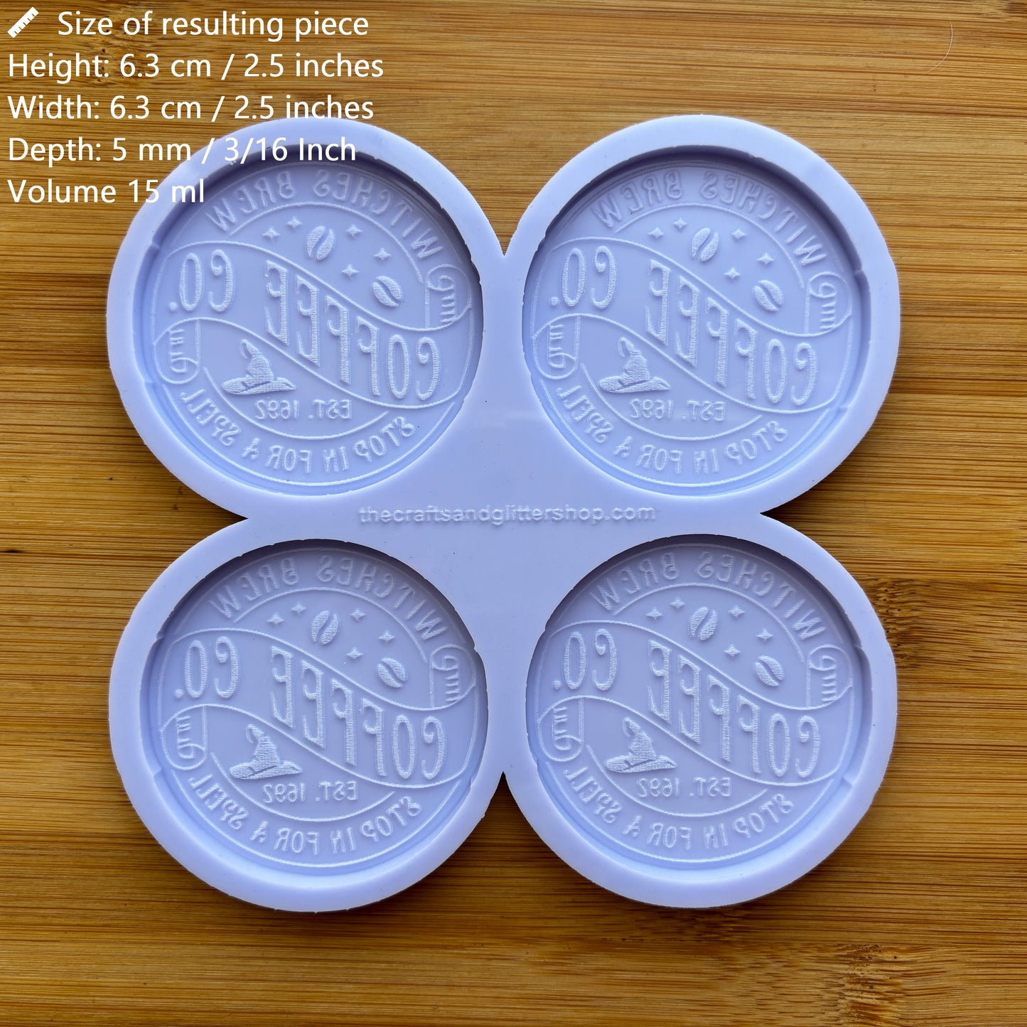 Coffee Brew Silicone Mold - The Crafts and Glitter Shop