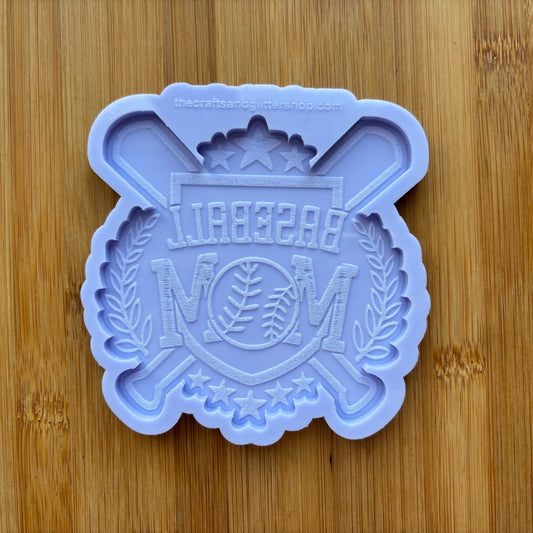 Baseball Mom Silicone Mold - The Crafts and Glitter Shop