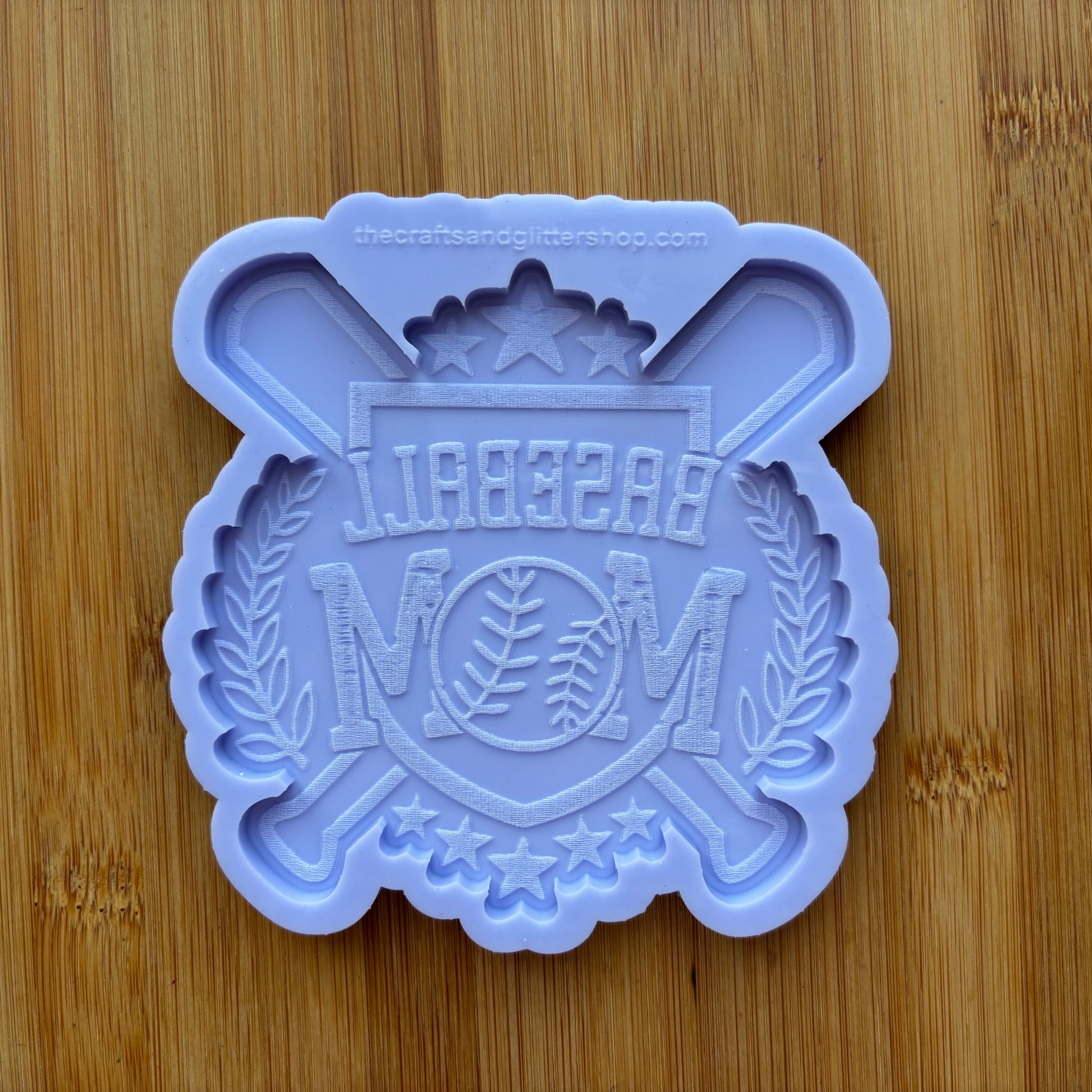 Baseball Mom Silicone Mold - The Crafts and Glitter Shop