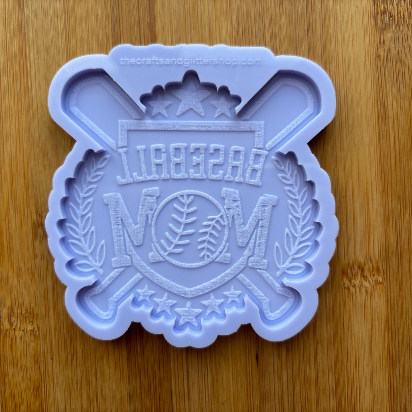 Baseball Mom Silicone Mold - The Crafts and Glitter Shop