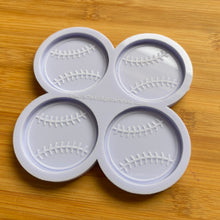 Load image into Gallery viewer, 2&quot; Baseball Silicone Mold