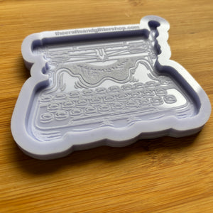 3.5" Typewriter Silicone Mold