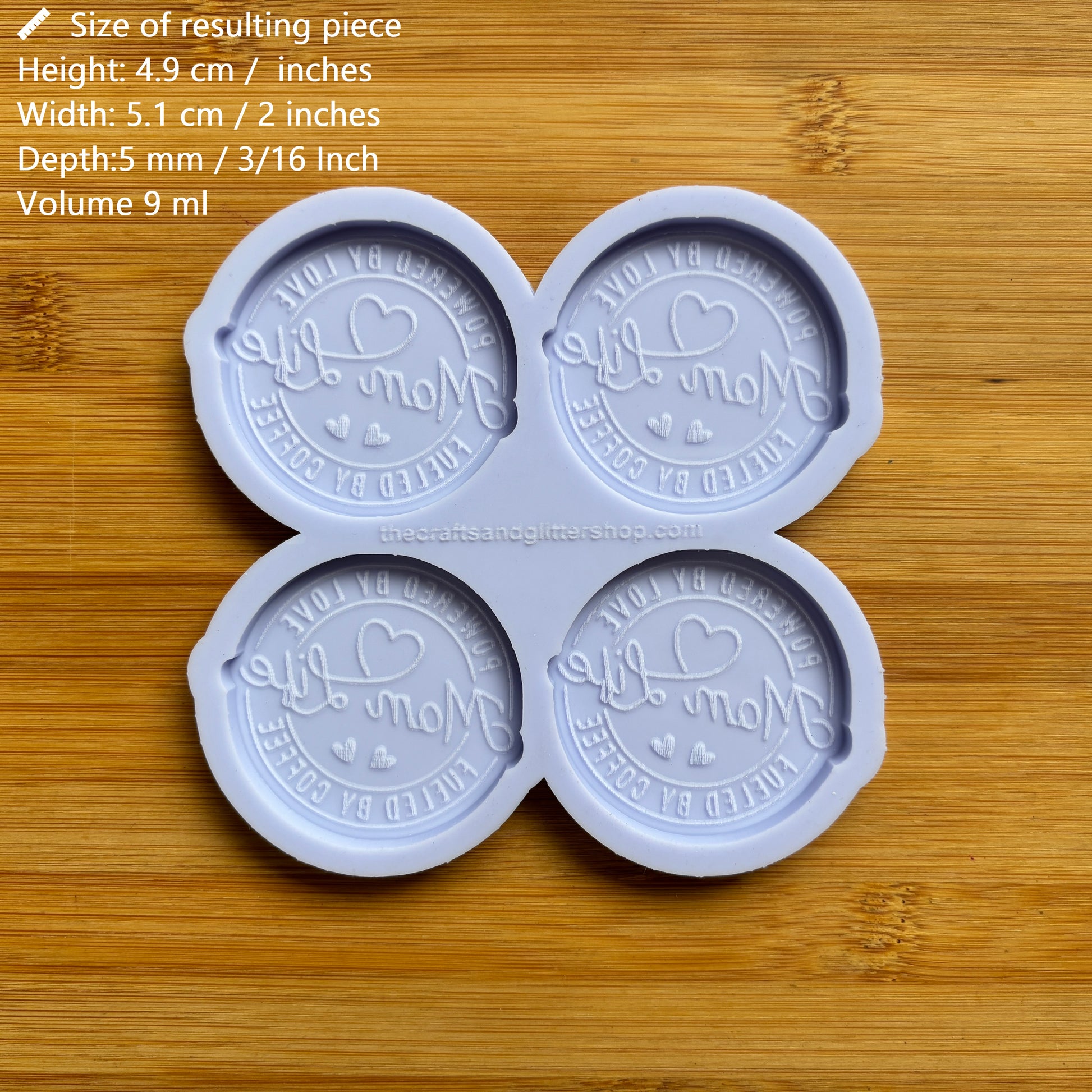 Mom Life Silicone Mold - The Crafts and Glitter Shop