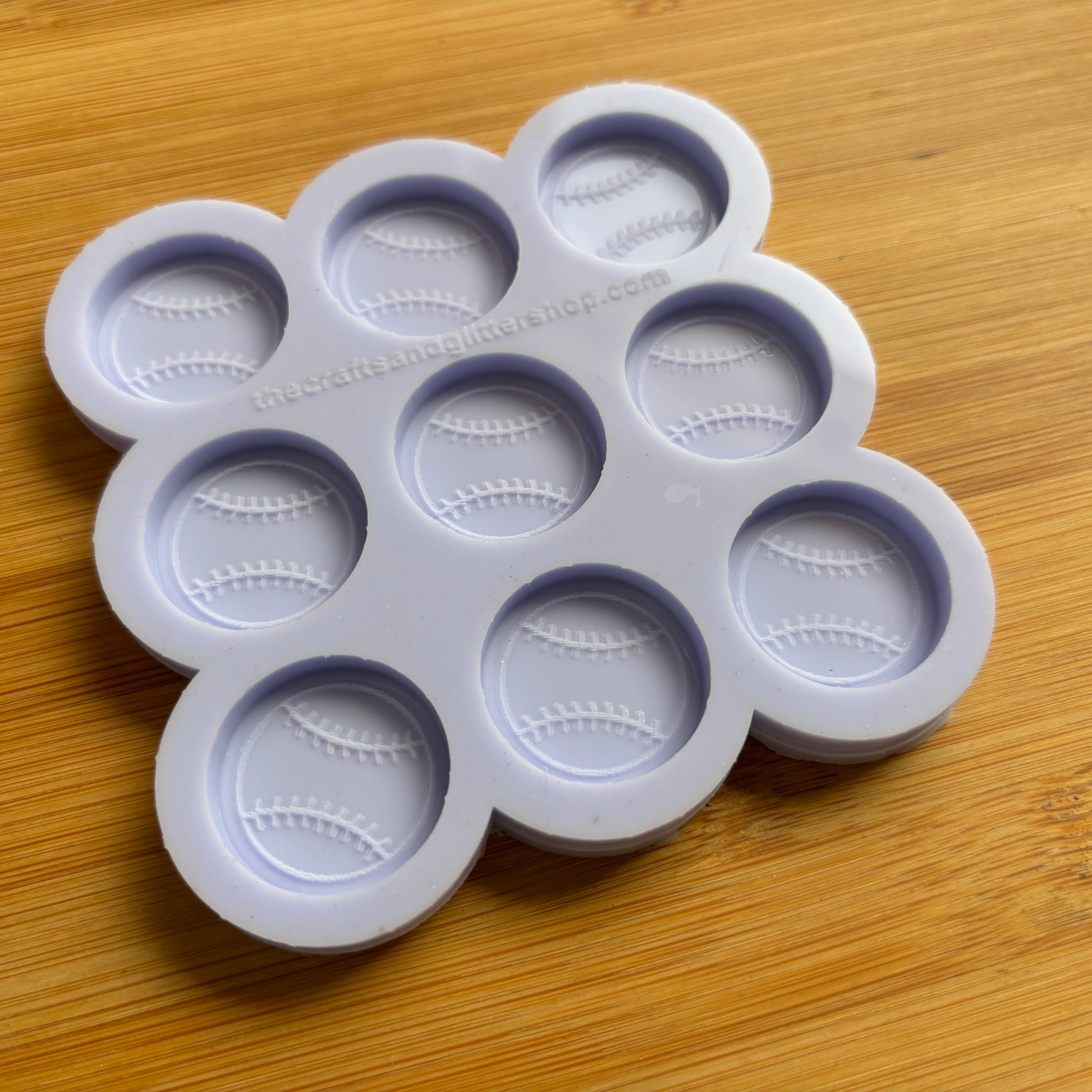 1" Baseball Silicone Mold - The Crafts and Glitter Shop