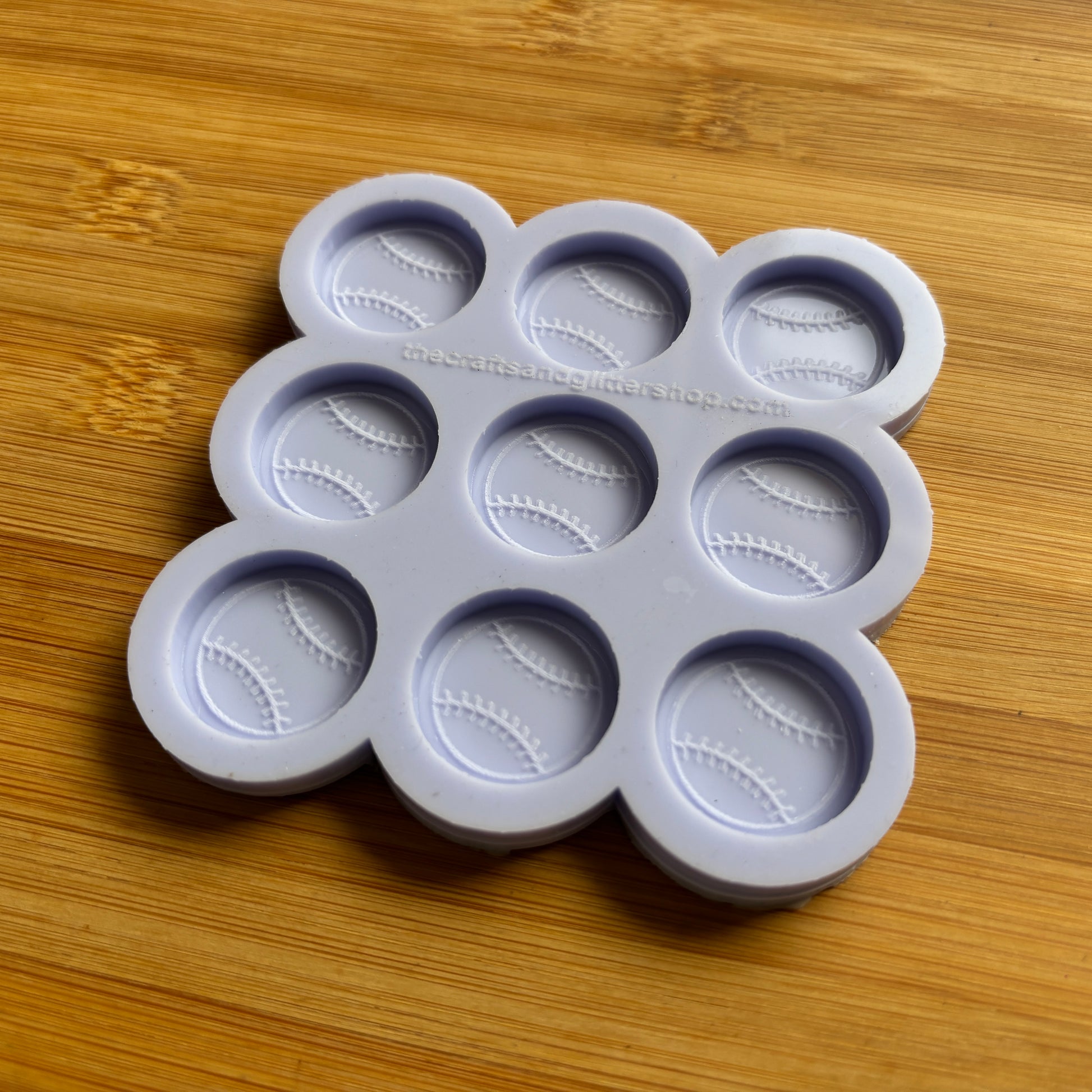 1" Baseball Silicone Mold - The Crafts and Glitter Shop