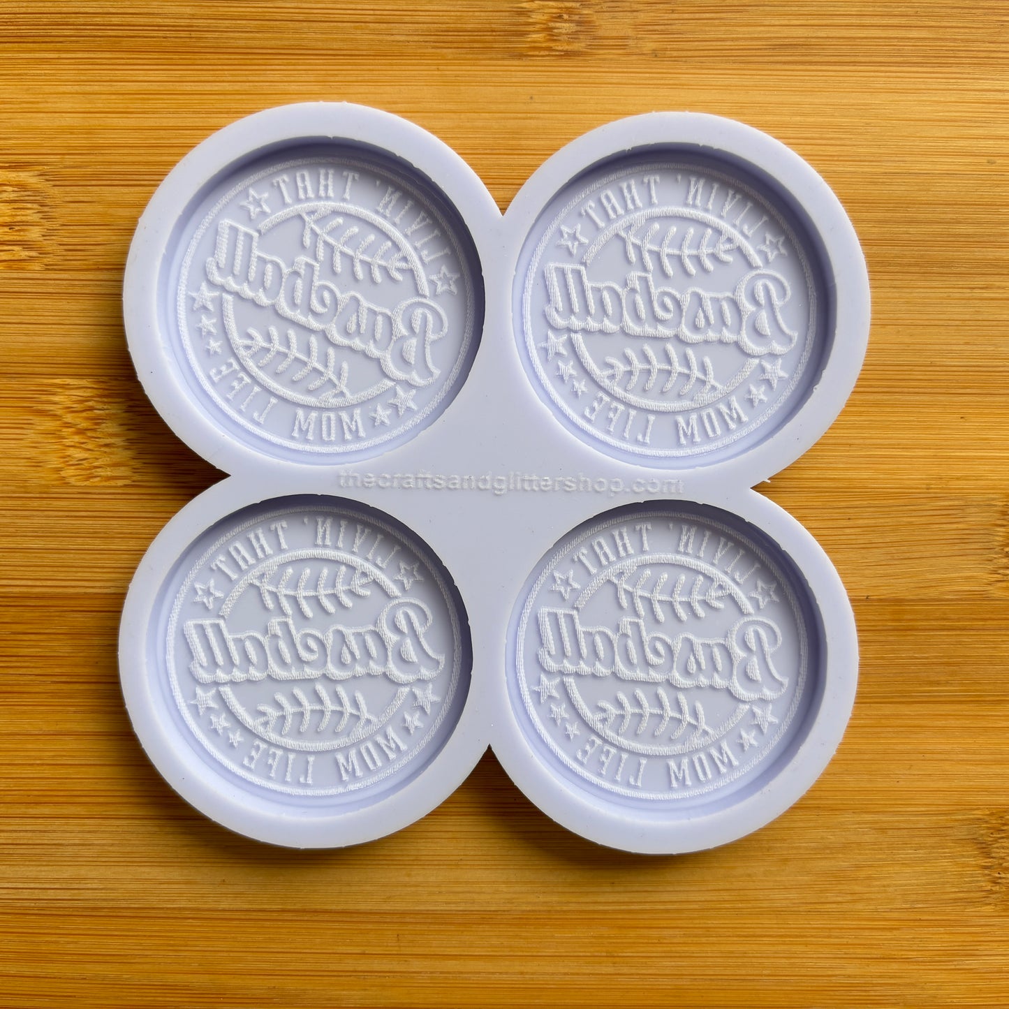 Baseball Mom Silicone Mold - The Crafts and Glitter Shop
