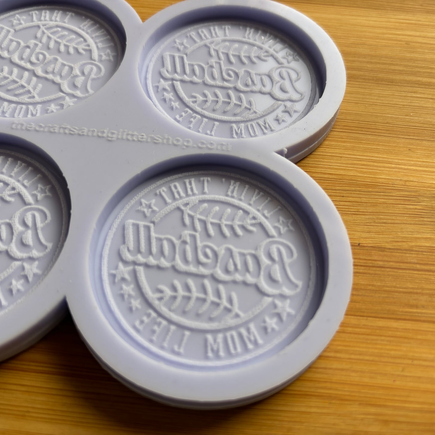 Baseball Mom Silicone Mold - The Crafts and Glitter Shop
