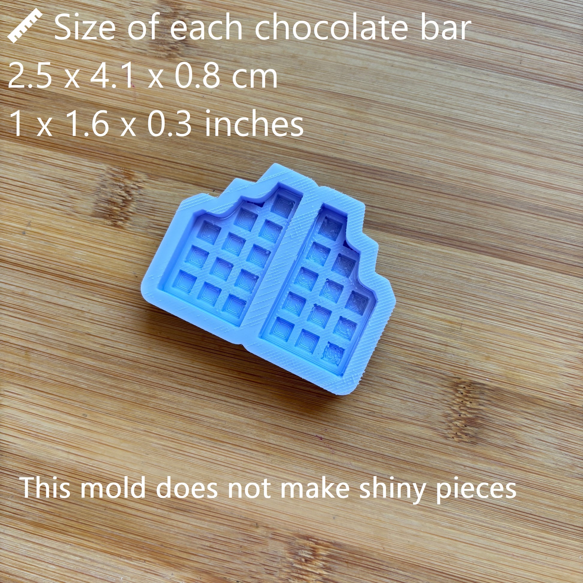 Bitten Chocolate Bar Silicone Mold - The Crafts and Glitter Shop
