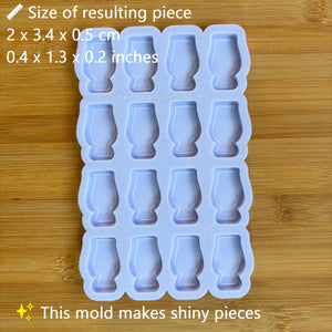 1.3" Whisky Glass Silicone Mold