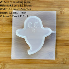 Load image into Gallery viewer, 3.7 oz Ghost Plastic Mold