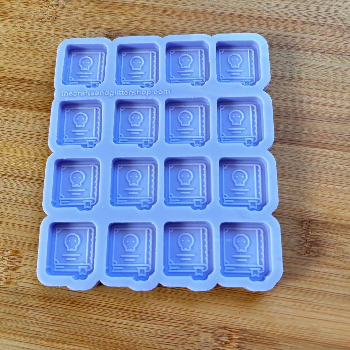 1" Necromancer Spell Book Silicone Mold