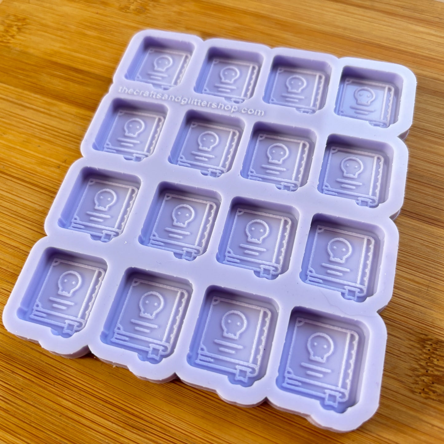 1" Necromancer Spell Book Silicone Mold