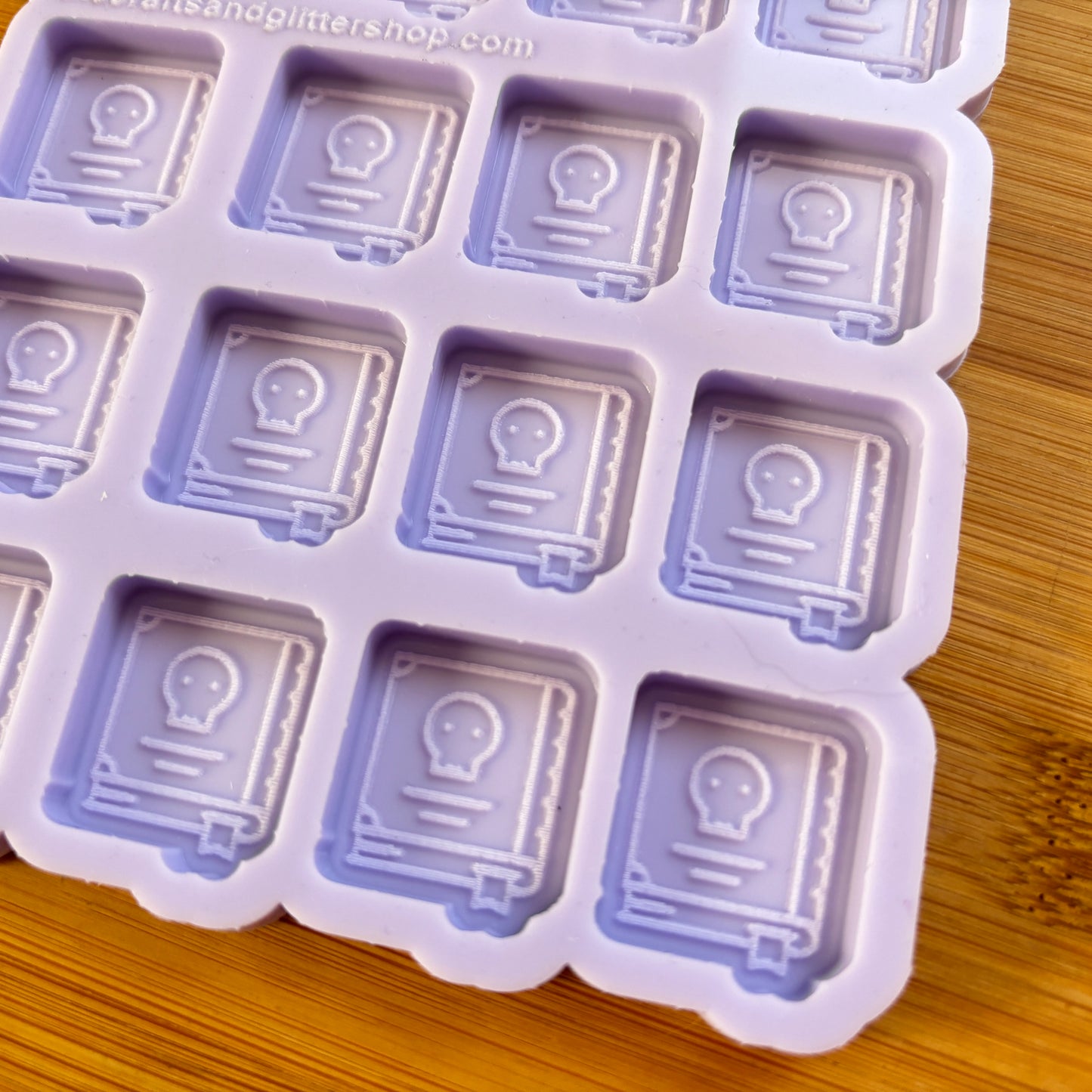 1" Necromancer Spell Book Silicone Mold