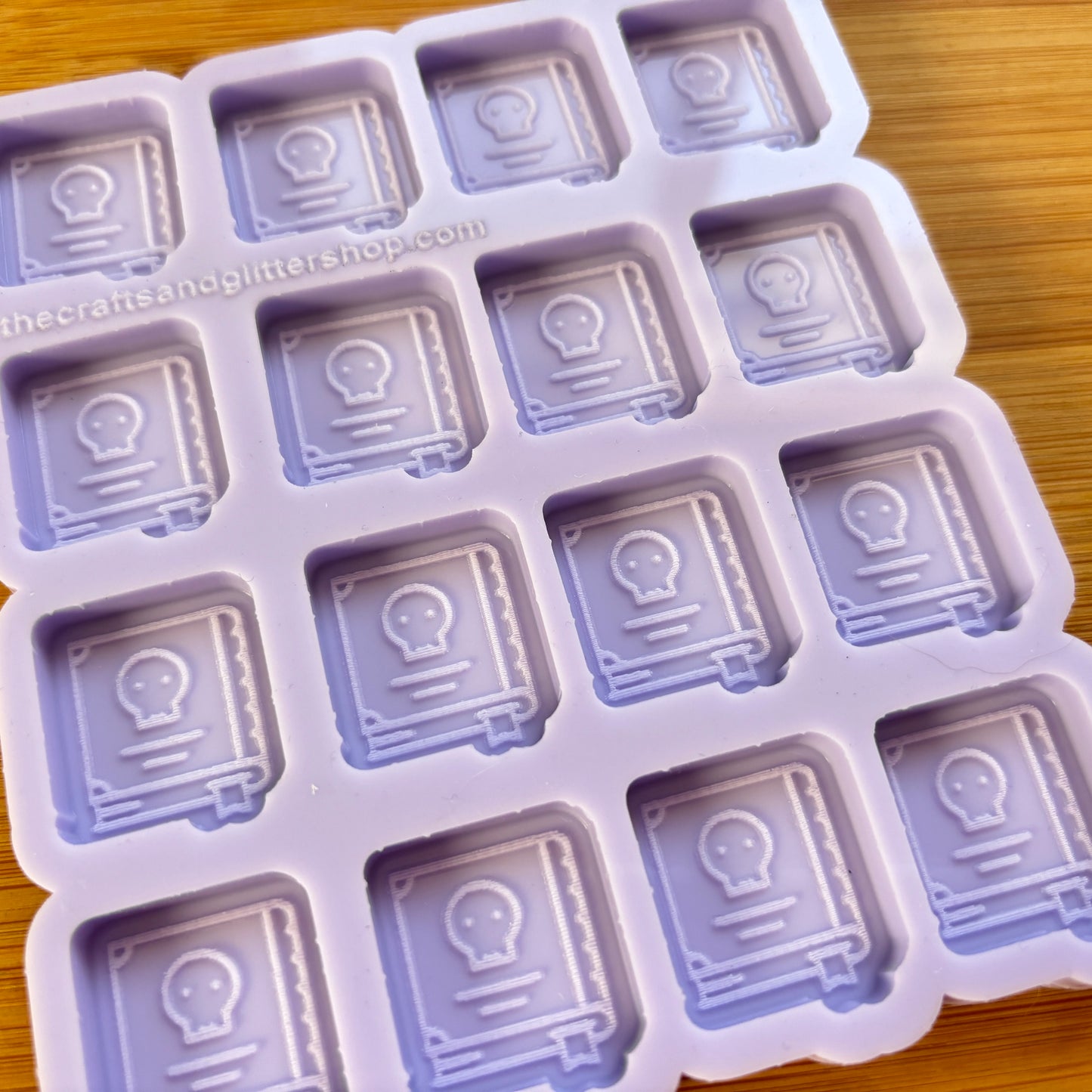 1" Necromancer Spell Book Silicone Mold