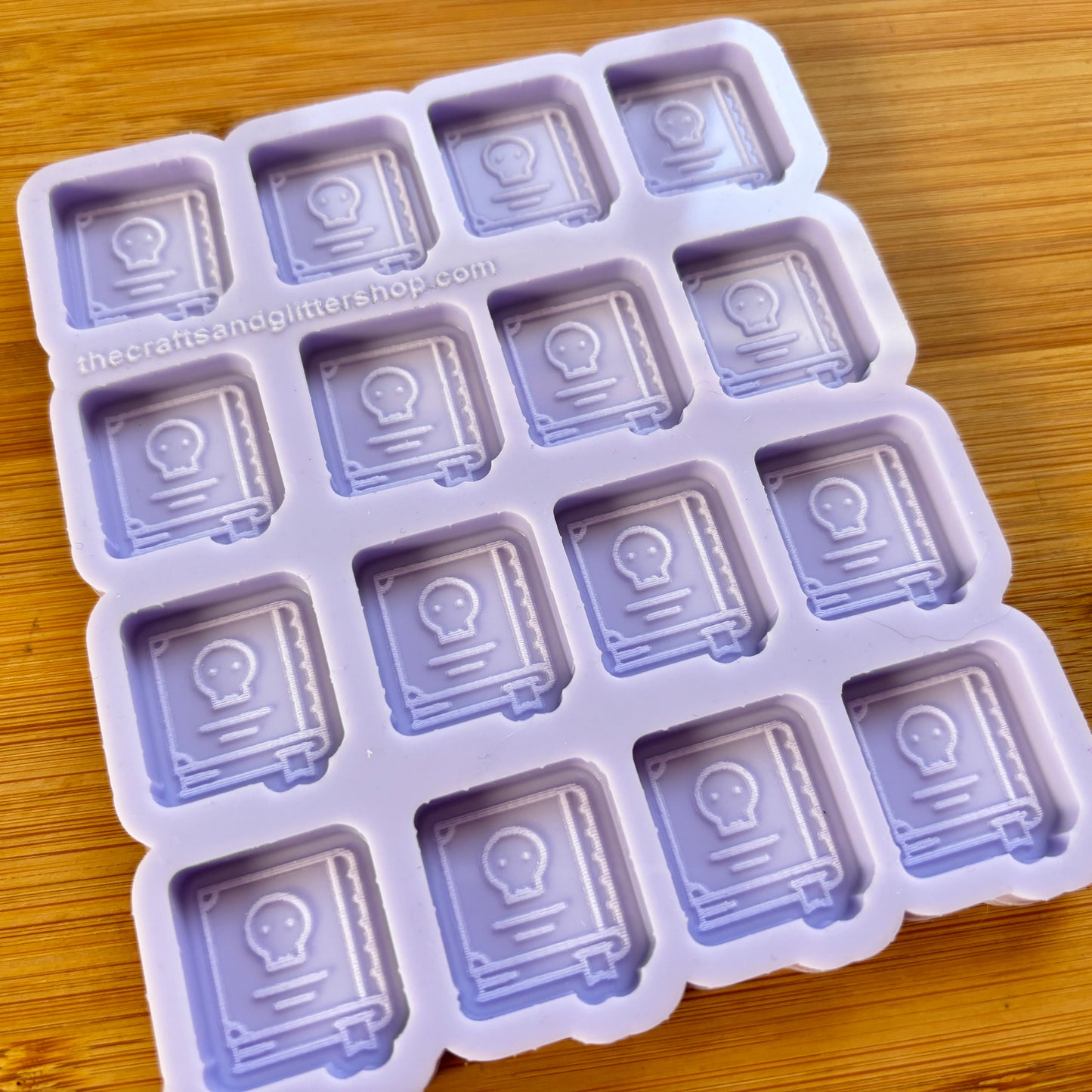 1" Necromancer Spell Book Silicone Mold