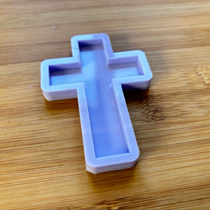 3" Cross Silicone Mold