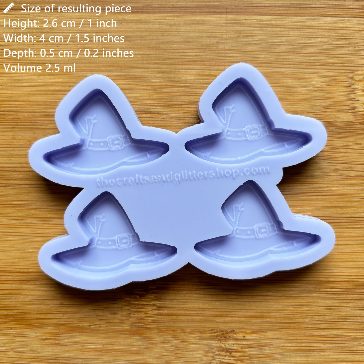1.5 inch Pointed Hat Silicone Mold