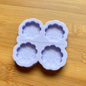 1" Flower Silicone Mold