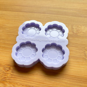 1" Flower Silicone Mold