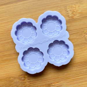 1" Flower Silicone Mold