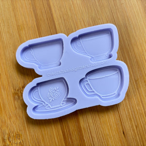 1.5" Teacup  Silicone Mold