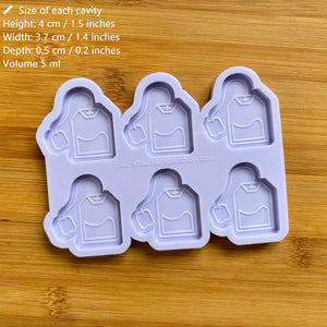 1.5" Teabag Silicone Mold