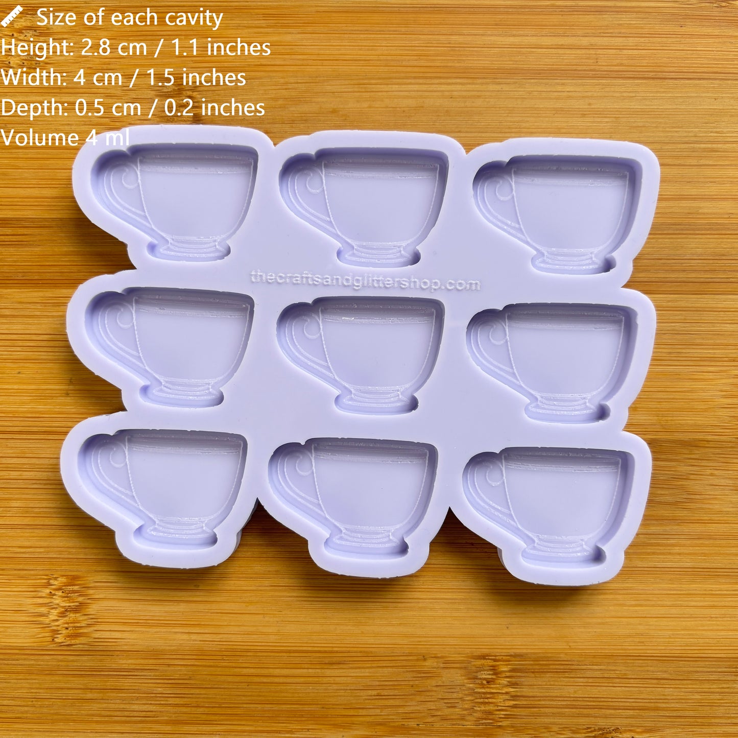 Teacup Silicone Mold