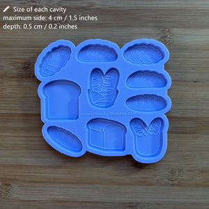 1.5" Bread Silicone Mold