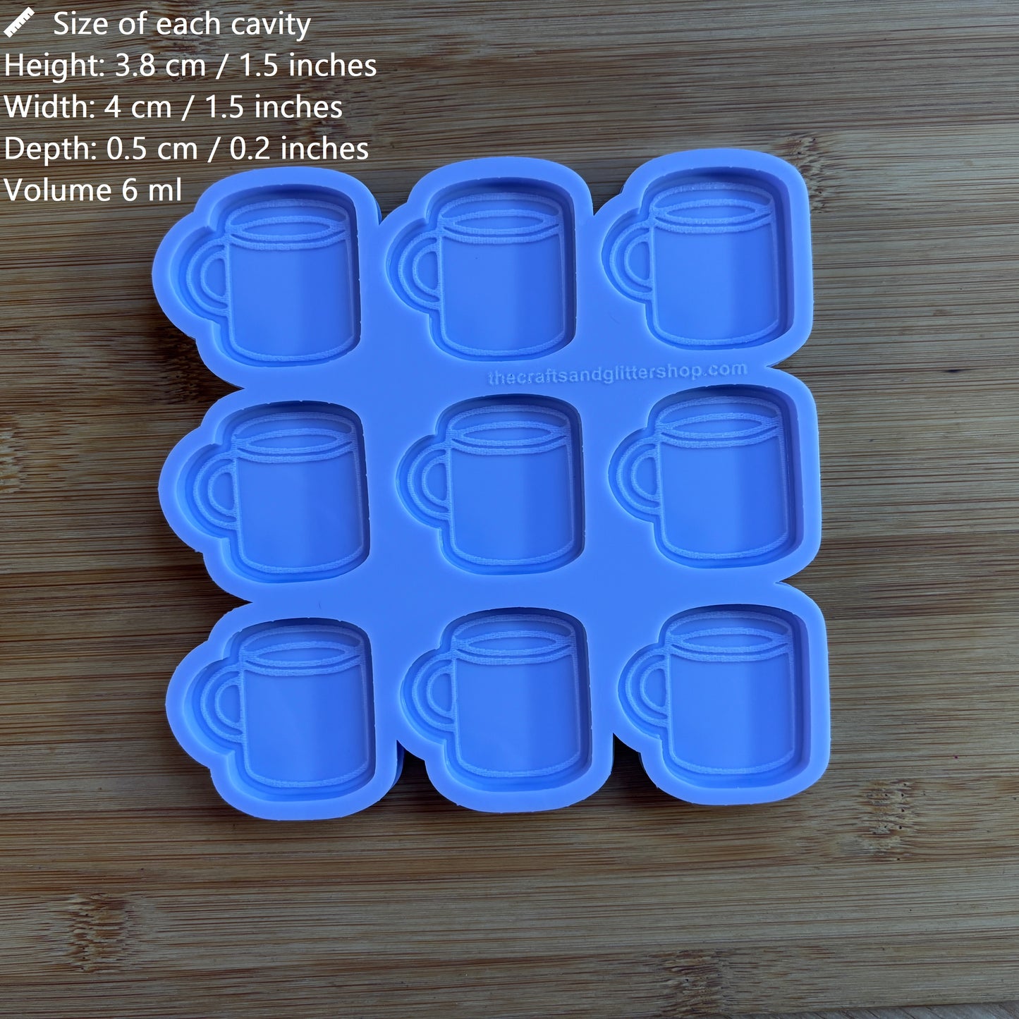 1.5 inch Mug Silicone Mold