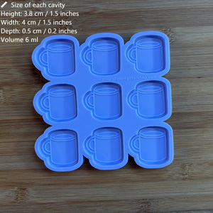 1.5" Mug Silicone Mold