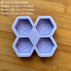 1.5" D20 Silicone Mold