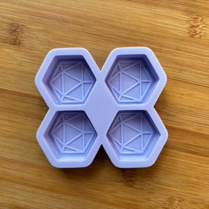 1.5" D20 Silicone Mold