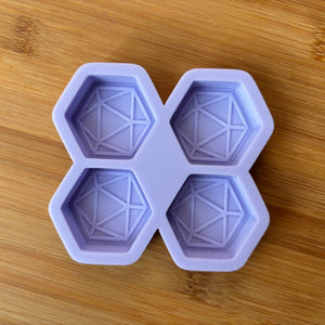 1.5" D20 Silicone Mold