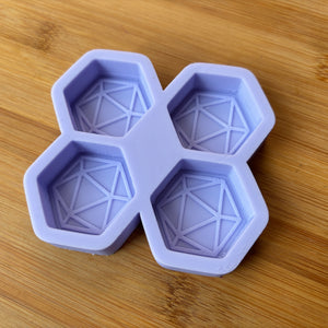 1.5" D20 Silicone Mold