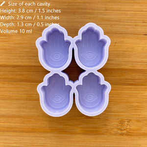 1.5" Hamsa Silicone Mold