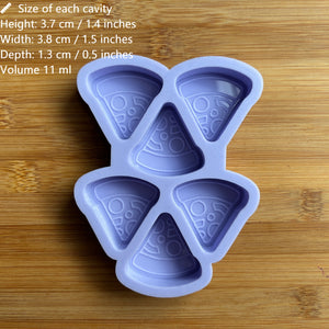 1.5" Pizza Slice Silicone Mold