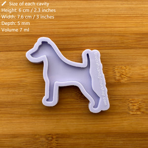 3" Fox Terrier Silicone Mold