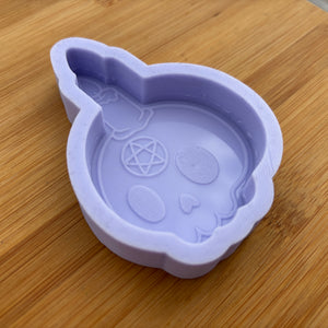 3.3" Protection Skull Candle Silicone Mold