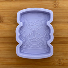 Load image into Gallery viewer, 4&quot; Hourglass Silicone Mold