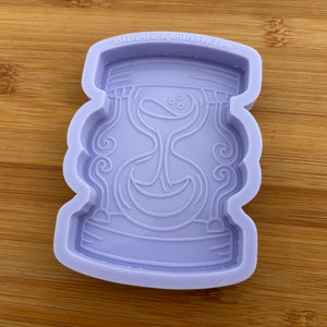 4" Hourglass Silicone Mold